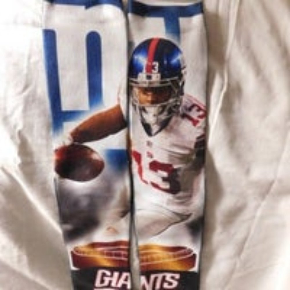 New York Giants Odel Beckham Jr Socks NFL